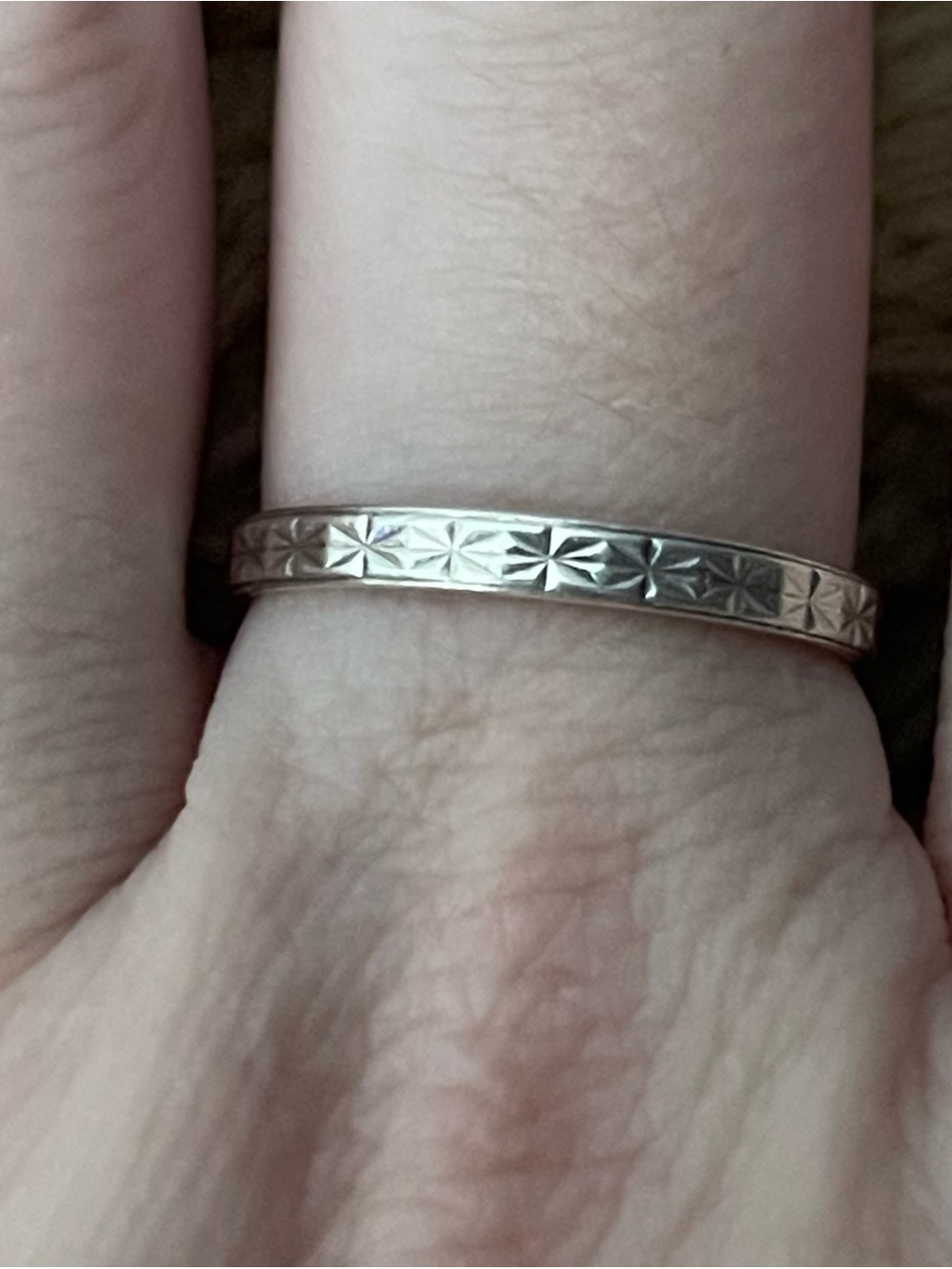 Vintage Geometric Milor Italy Sterling Silver Ring